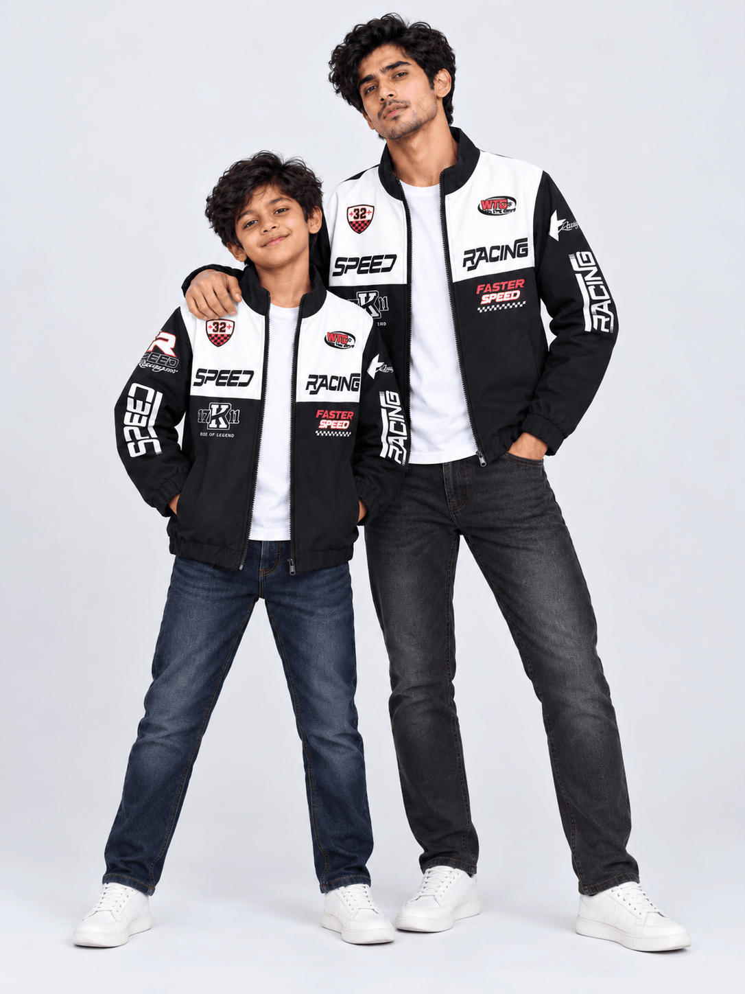 Motorcycle Racing Graphic Printed Unisex Jacket Legacy Boutiques Legacy Boutiques