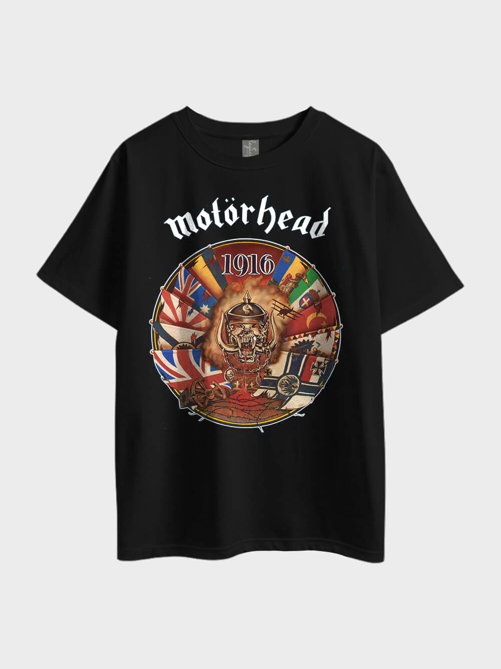 Motorhead 1916 Rock Metal Printed Oversized Mens Cheapest Tee At Legacy Boutiques Dhaka Legacy Boutiques Legacy Boutiques