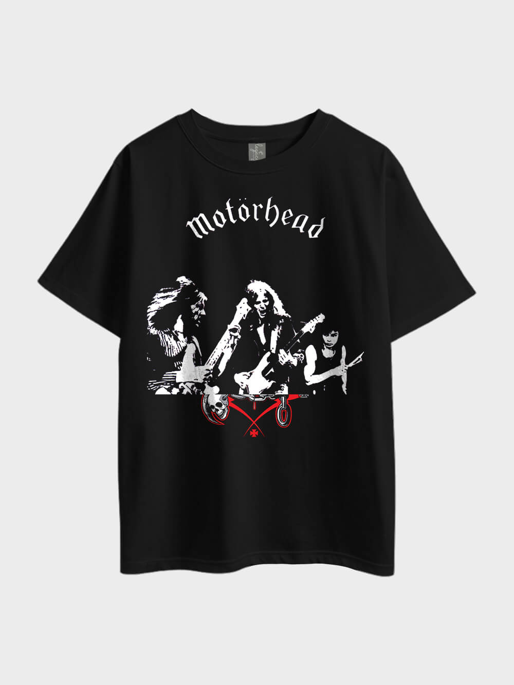 Motorhead 1977 Rock Metal Printed Oversized Mens Cheapest Tee In Dhaka Legacy Boutiques Legacy Boutiques