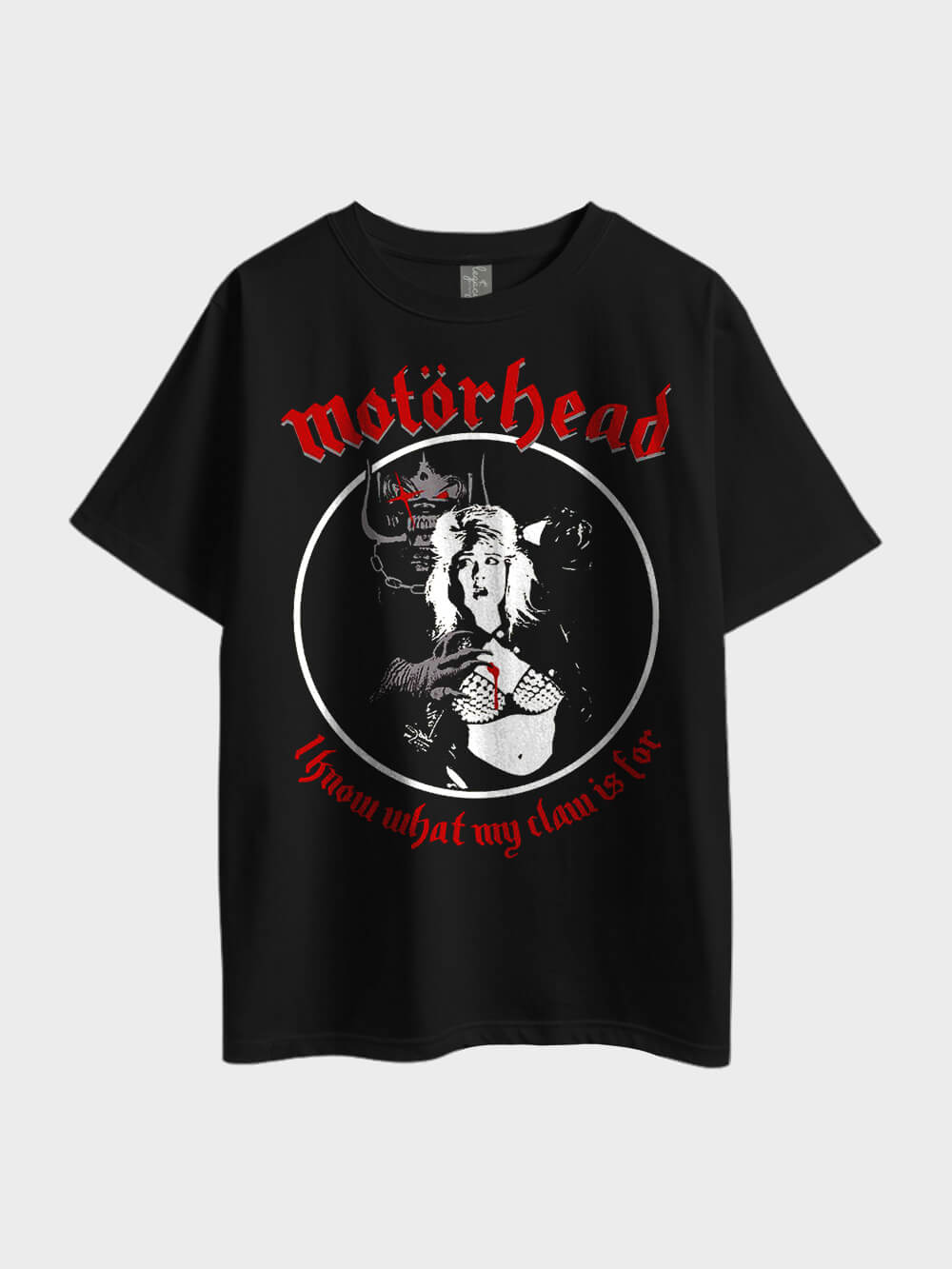 Motorhead I Know What My Clow Is For Metal Oversized Mens High Quality In Cheapest Price Tee Only In Dhaka Legacy Boutiques Legacy Boutiques