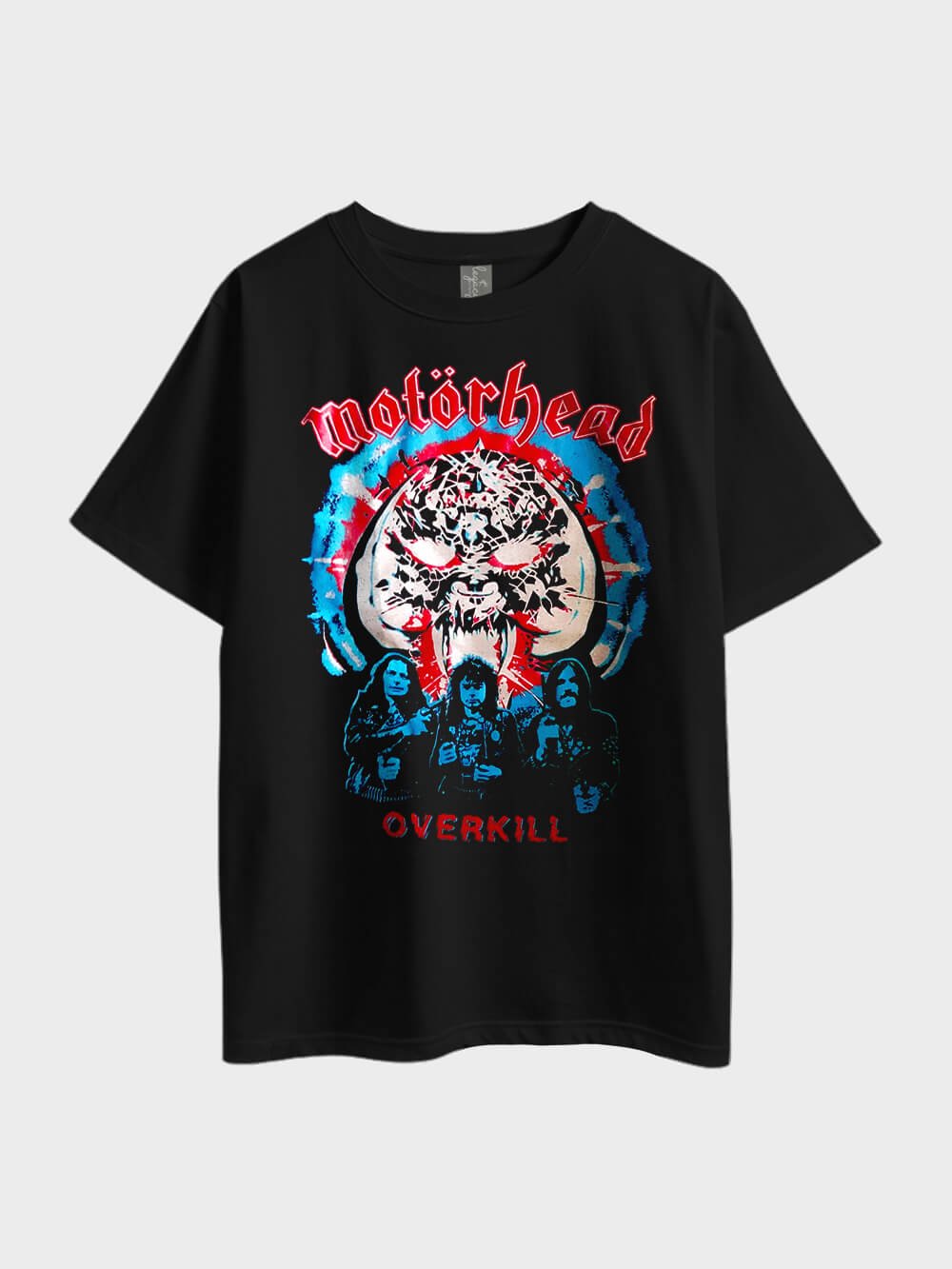 Motorhead Overkill Metal Oversized Mens High Quality In Cheapest Price Tee Only In BD Legacy Boutiques Legacy Boutiques