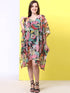 Multicolor floral print kaftan dress Legacy Boutiques Legacy Boutiques