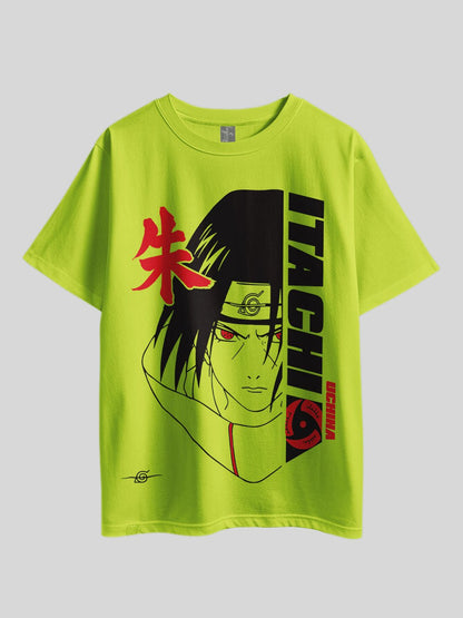 "NARUTO: ITACHI UCHIHA" Graphic Printed Drop Shoulder T-shirt Legacy Boutiques Dhaka Legacy Boutiques Legacy Boutiques