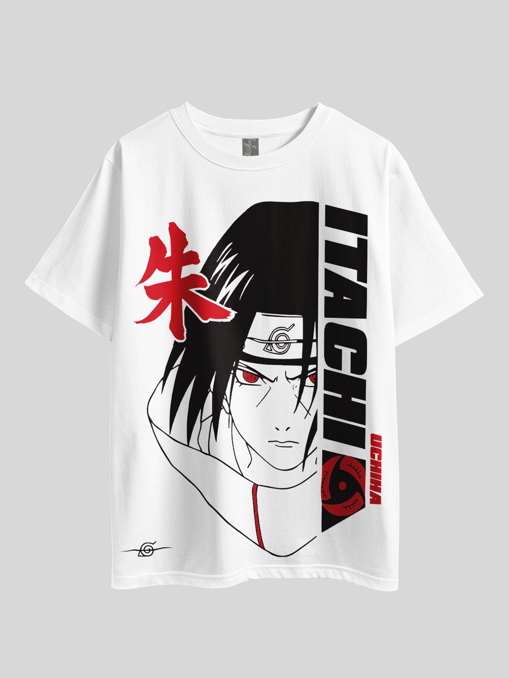 "NARUTO: ITACHI UCHIHA" Graphic Printed Drop Shoulder T-shirt Legacy Boutiques Dhaka Legacy Boutiques Legacy Boutiques