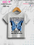 Never Give Up Butterfly Printed Girls T-Shirt In Best Price Best Quality Only In Dhaka Legacy Boutiques Legacy Boutiques