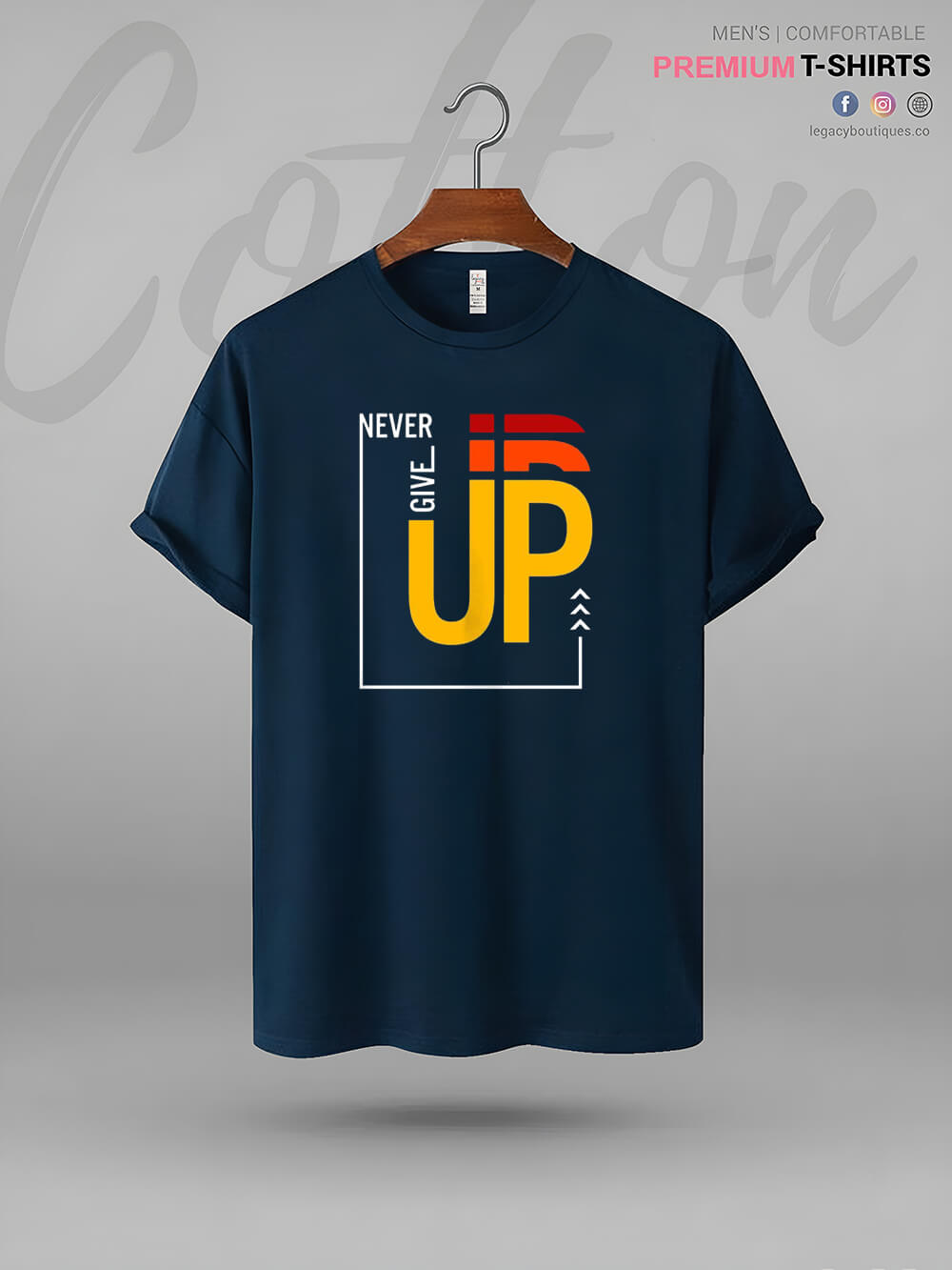 Never Give Up Men&