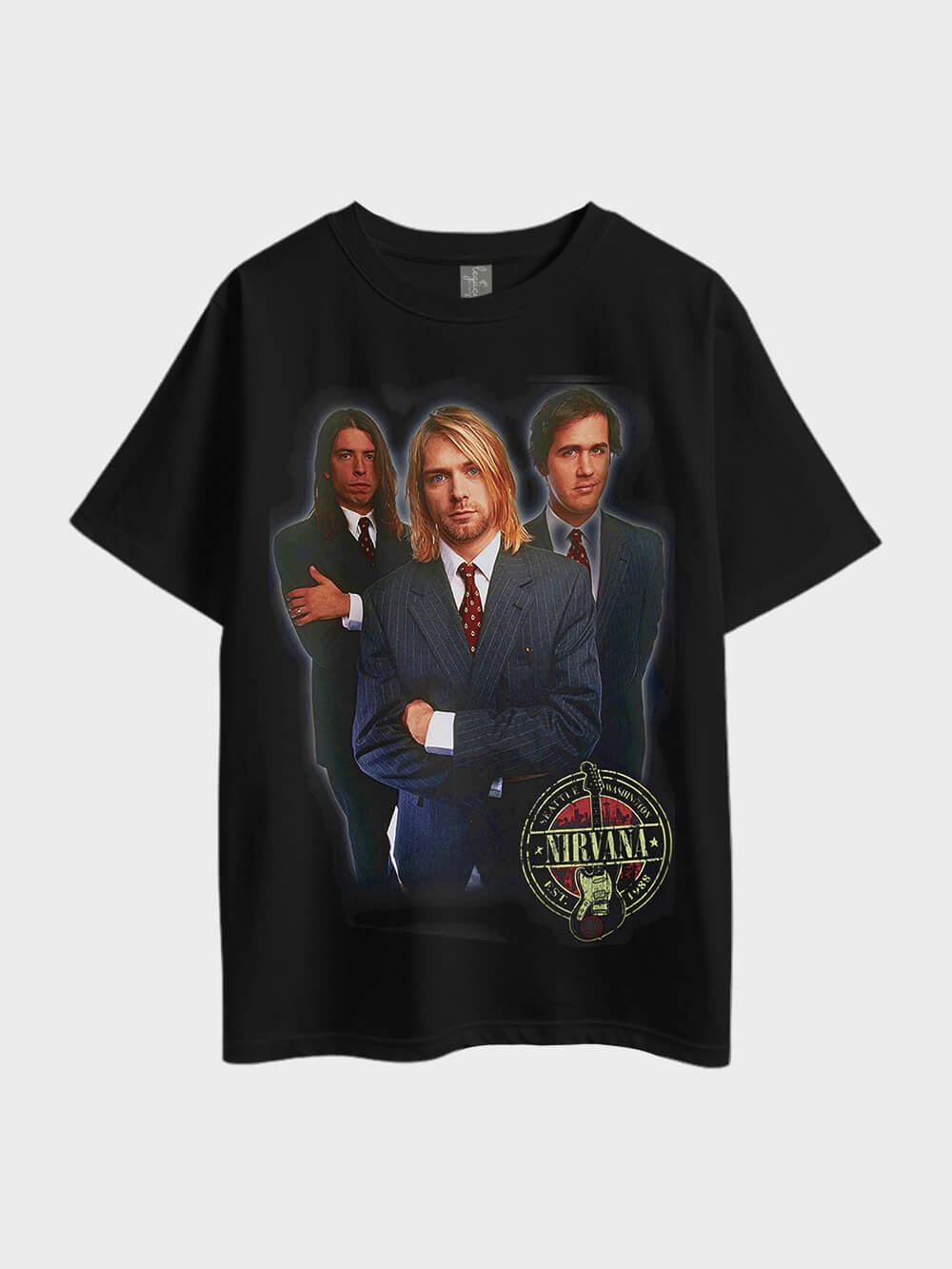 Nirvana Est. Metal Oversized Mens Best Quality Tee Only At Legacy Boutiques BD Legacy Boutiques Legacy Boutiques