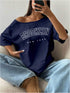 Off Shoulder tee Brooklyn New York Printed Legacy Boutiques Legacy Boutiques