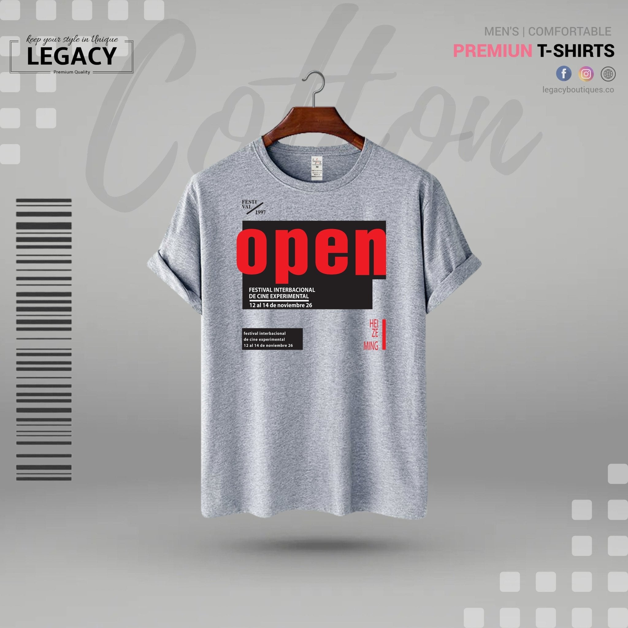 Open Printed Men&