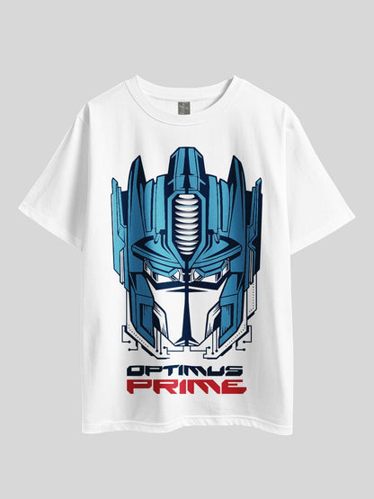 OPTIMUS PRIME FICTIONAL CHARACTER ROBOT Graphic Printed Drop Shoulder T-shirt Legacy Boutiques Bangladesh Legacy Boutiques Legacy Boutiques