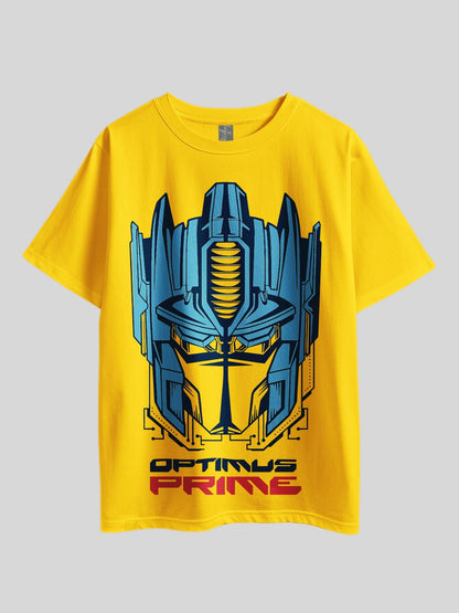 OPTIMUS PRIME FICTIONAL CHARACTER ROBOT Graphic Printed Drop Shoulder T-shirt Legacy Boutiques Bangladesh Legacy Boutiques Legacy Boutiques