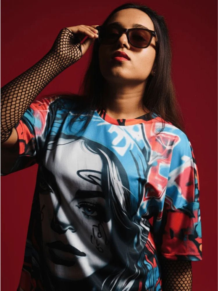 Oversized Picture Printed Tee Legacy Boutiques Legacy Boutiques