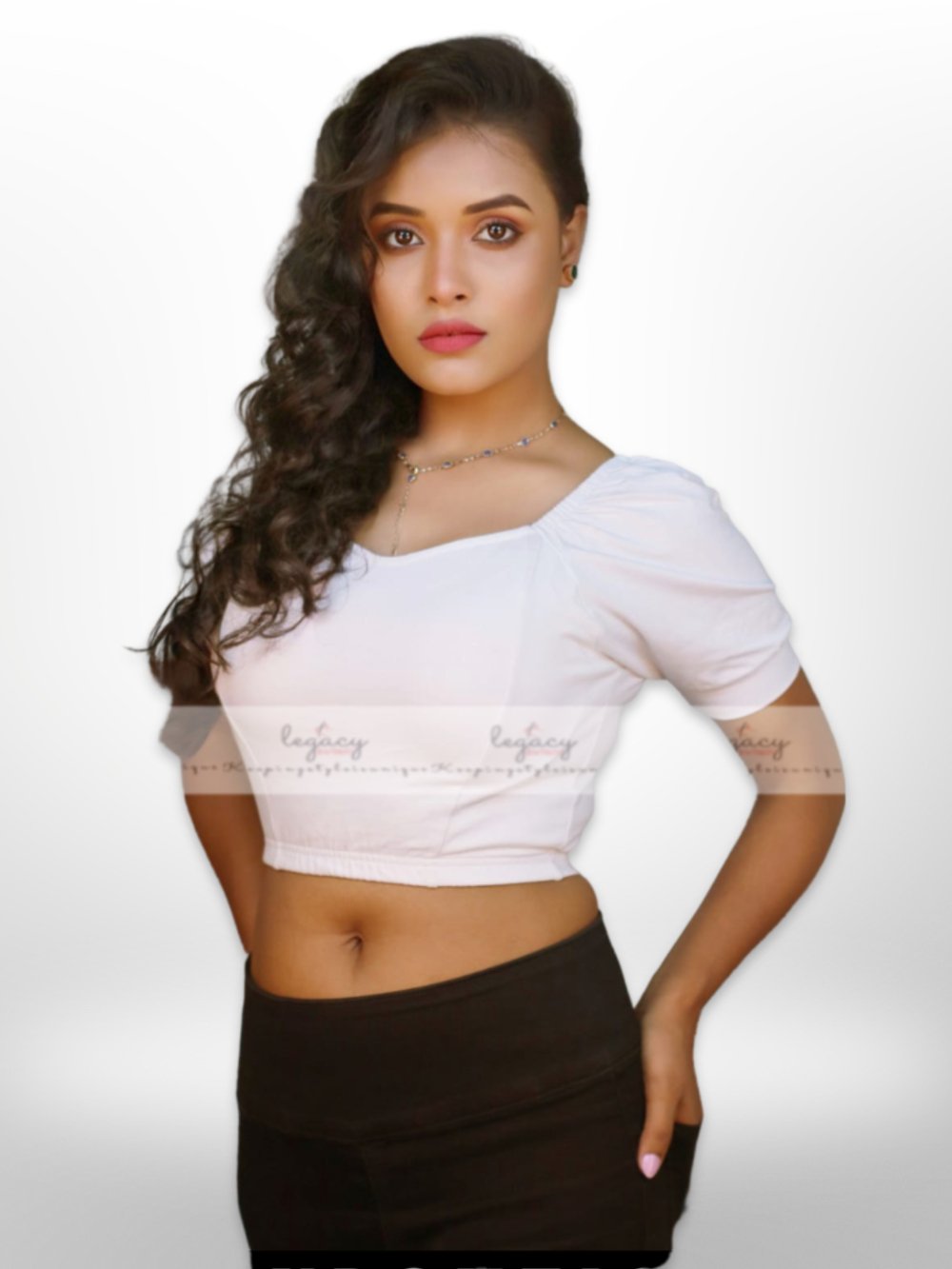 Padding Crop Tops Blouse Legacy Boutiques Legacy Boutiques