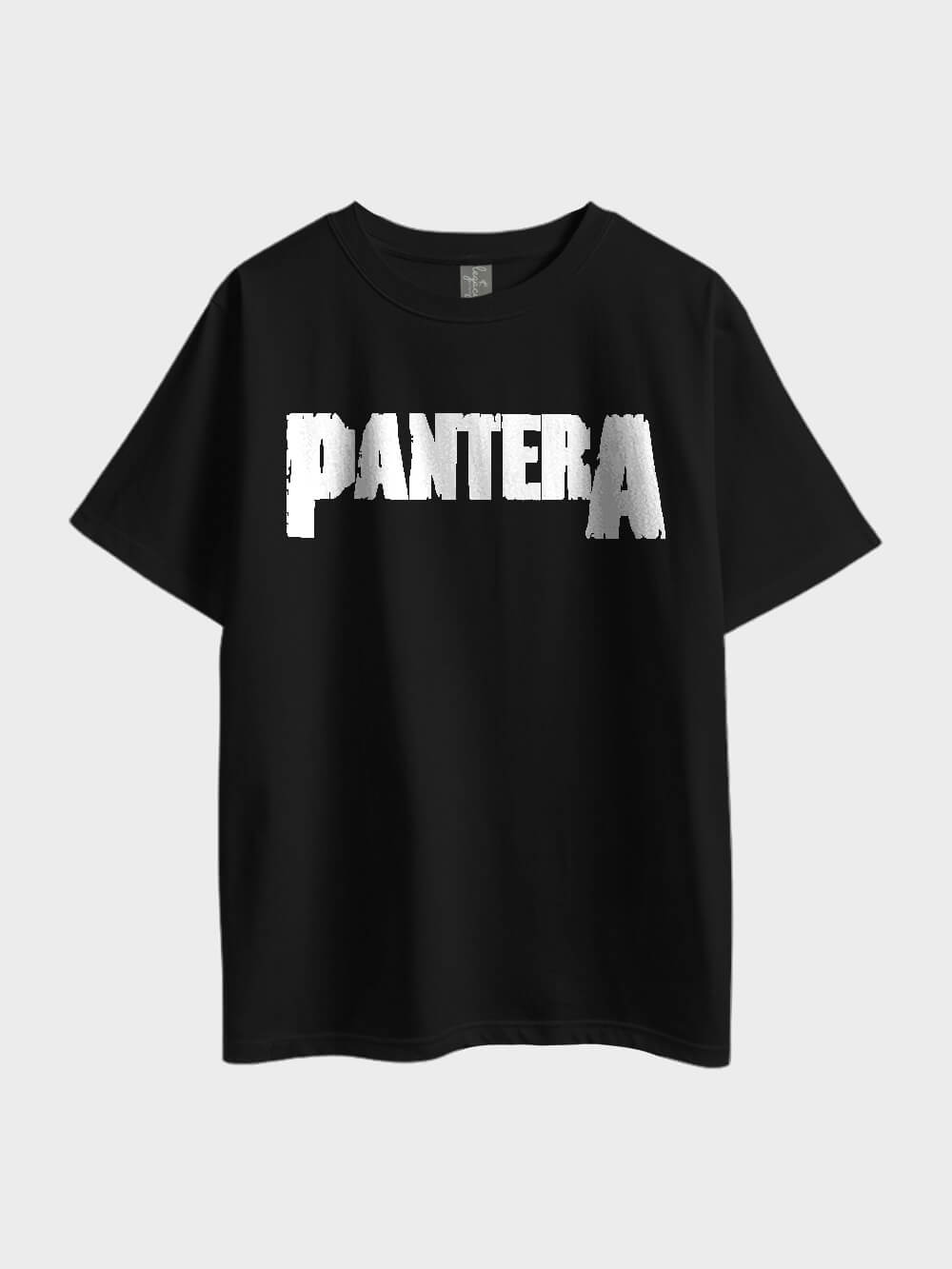 Pantera Logo Print Metal Oversized Mens High Quality In Lowest Price Tee Only At Legacy Boutiques Dhaka Legacy Boutiques Legacy Boutiques