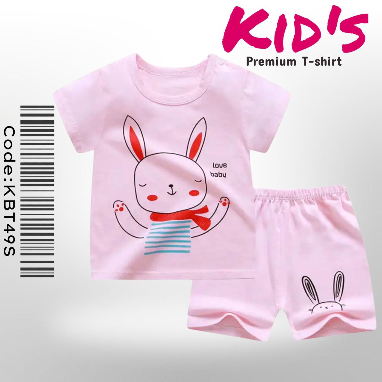 Pink Bunny Baby Cozy T-shirt Legacy Boutiques Legacy Boutiques