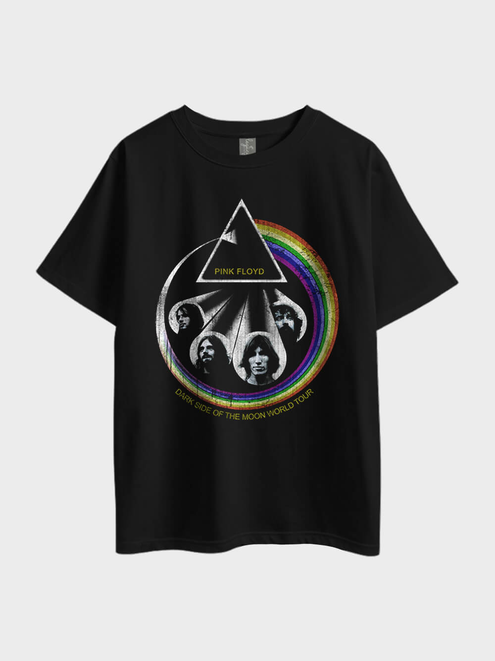 Pink Floyd The Dark Side of the Moon Metal Oversized Mens High Quality In Cheapest Price Tee Only At Legacy Boutiques BD Legacy Boutiques Legacy Boutiques