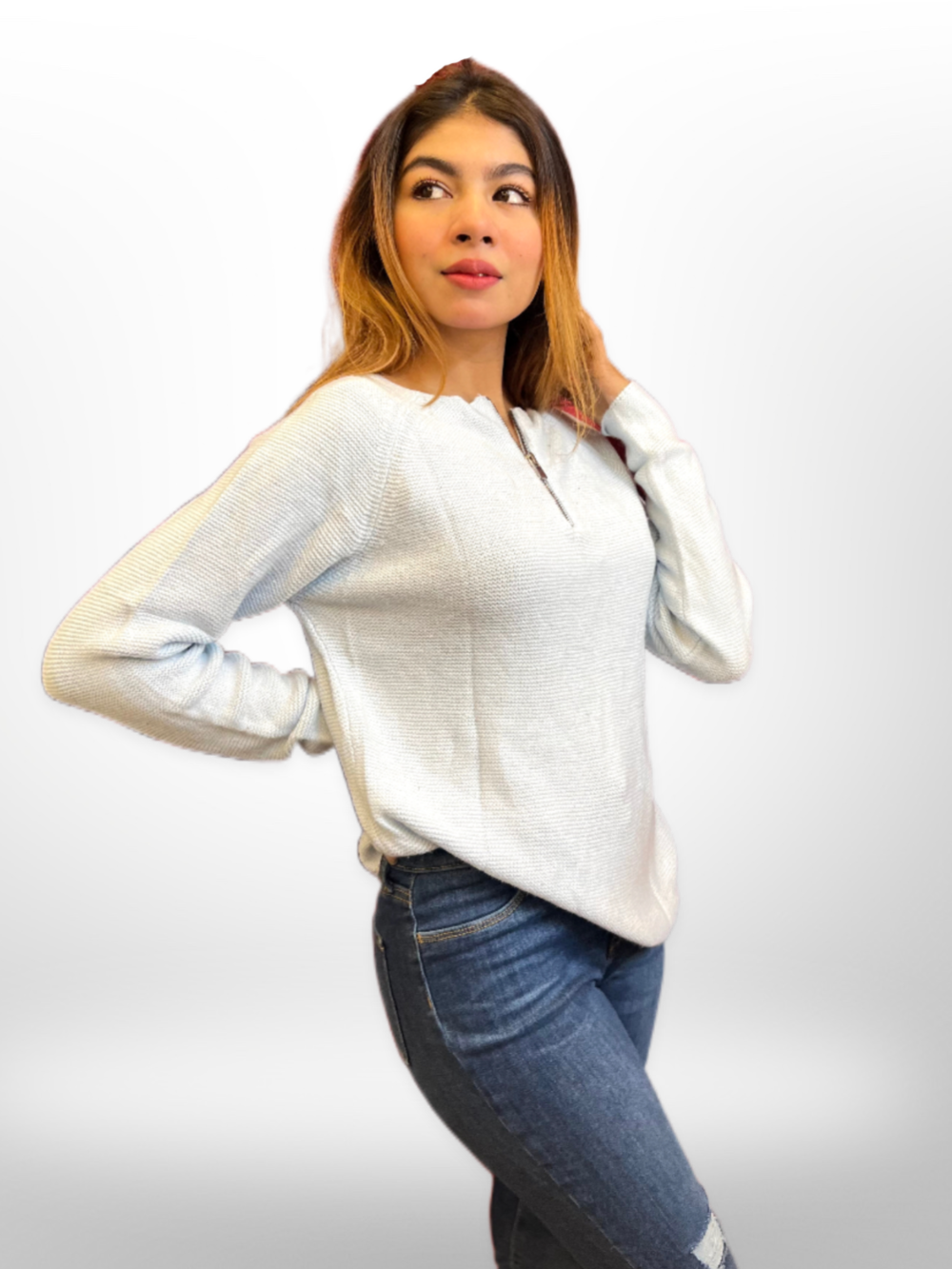 Women's Sweater Sky - Legacy Boutiques