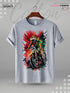 Pop Art Motocross Rider Print Good Quality Men&