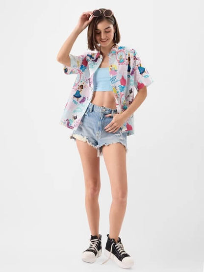 Pop Nostalgia Oversized Graphic Shirt - Retro 90s Aesthetic Legacy Boutiques Legacy Boutiques