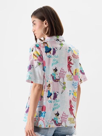 Pop Nostalgia Oversized Graphic Shirt - Retro 90s Aesthetic Legacy Boutiques Legacy Boutiques