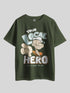 "POPEYE: YOUR LOCAL HERO HERE TO SAVE THE DAY" Graphic Printed Drop Shoulder T-shirt Legacy Boutiques Dhaka Legacy Boutiques Legacy Boutiques