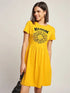 Printed Women Oversized Gathered Dresses Legacy Boutiques Legacy Boutiques