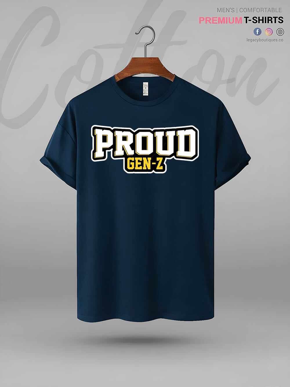 Proud To Be Gen Z Print Men&