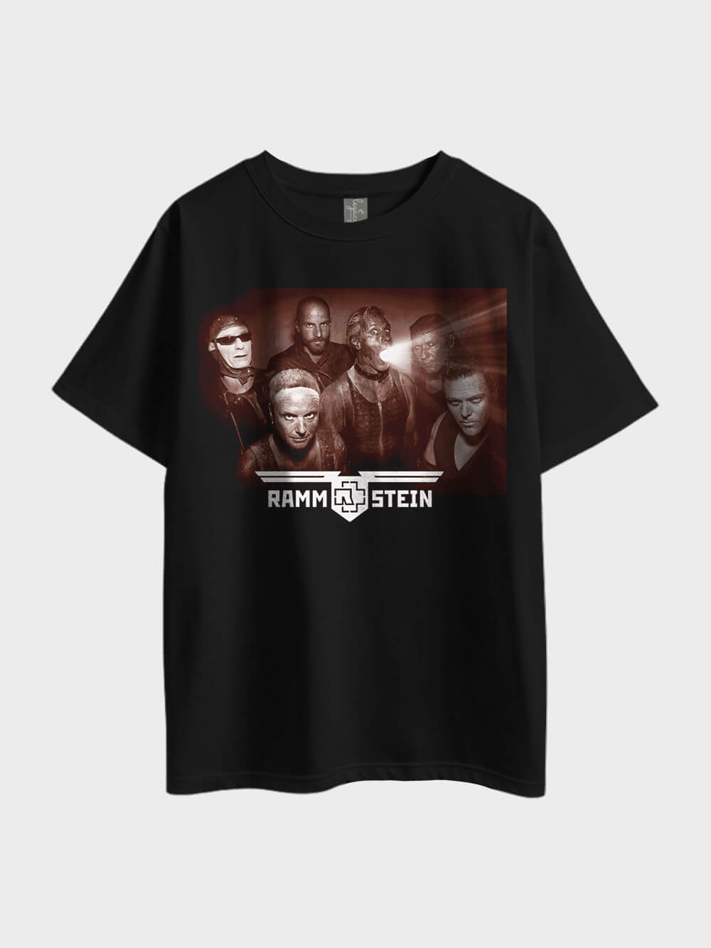 Rammstein Rock Metal Oversized Mens Premium Quality In Lowest Price Shark Tee Only At Legacy Boutiques BD Legacy Boutiques Legacy Boutiques
