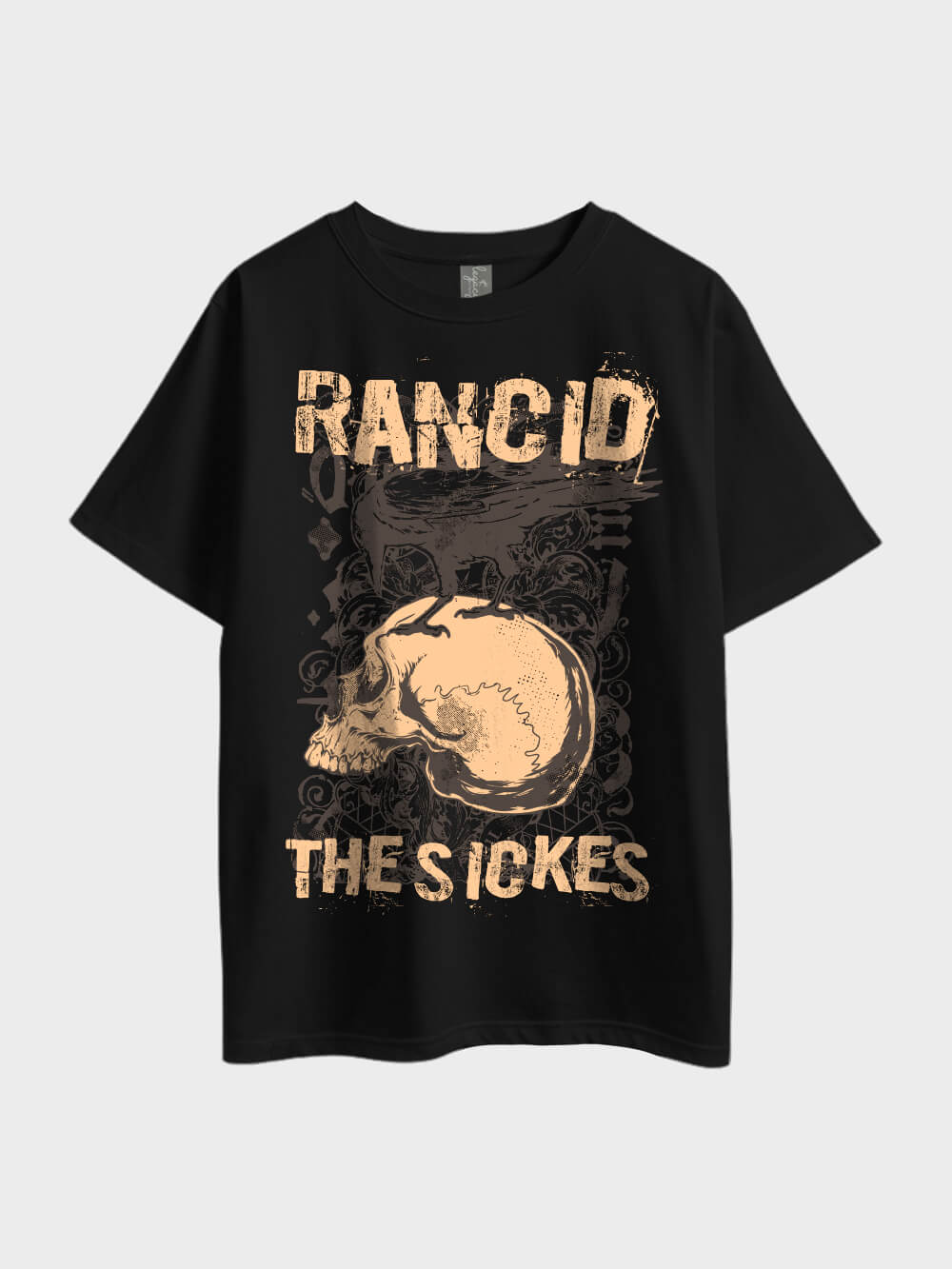 Rancid The Sickest Heavy Metal Oversized Mens Tee In Lowest Price BD Legacy Boutiques Legacy Boutiques