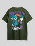 RECKLESS HUMAN SKELETON Graphic Printed Drop Shoulder T-shirt Legacy Boutiques Dhaka Legacy Boutiques Legacy Boutiques