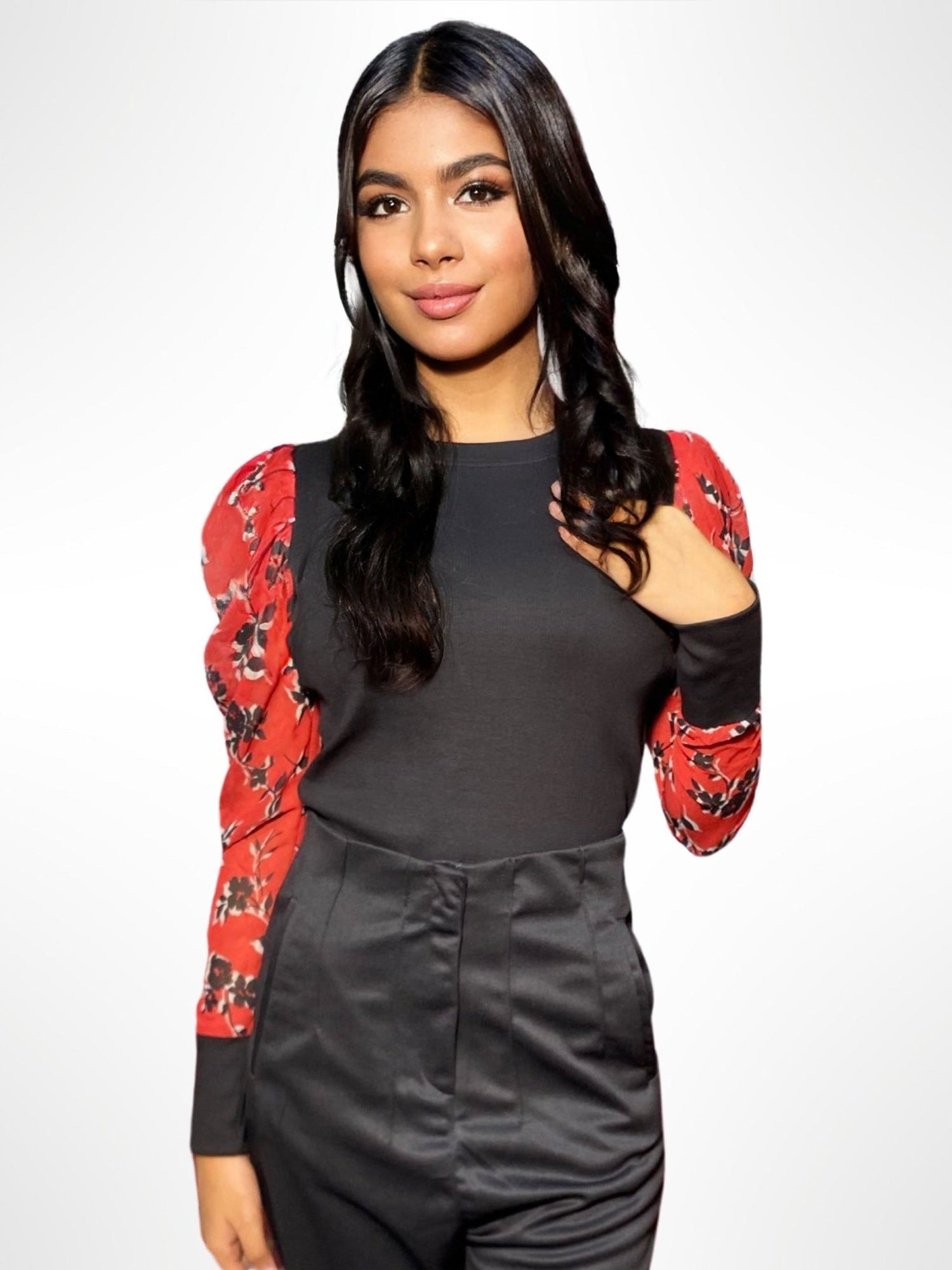 Regular Georgette Full Sleeve Tops Legacy Boutiques Legacy Boutiques