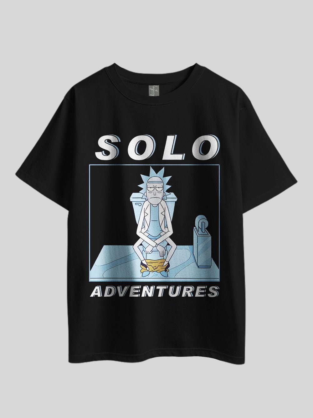 Rick And Morty SOLO ADVENTURES" Graphic Printed Drop Shoulder T-shirt Legacy Boutiques Dhaka Legacy Boutiques Legacy Boutiques