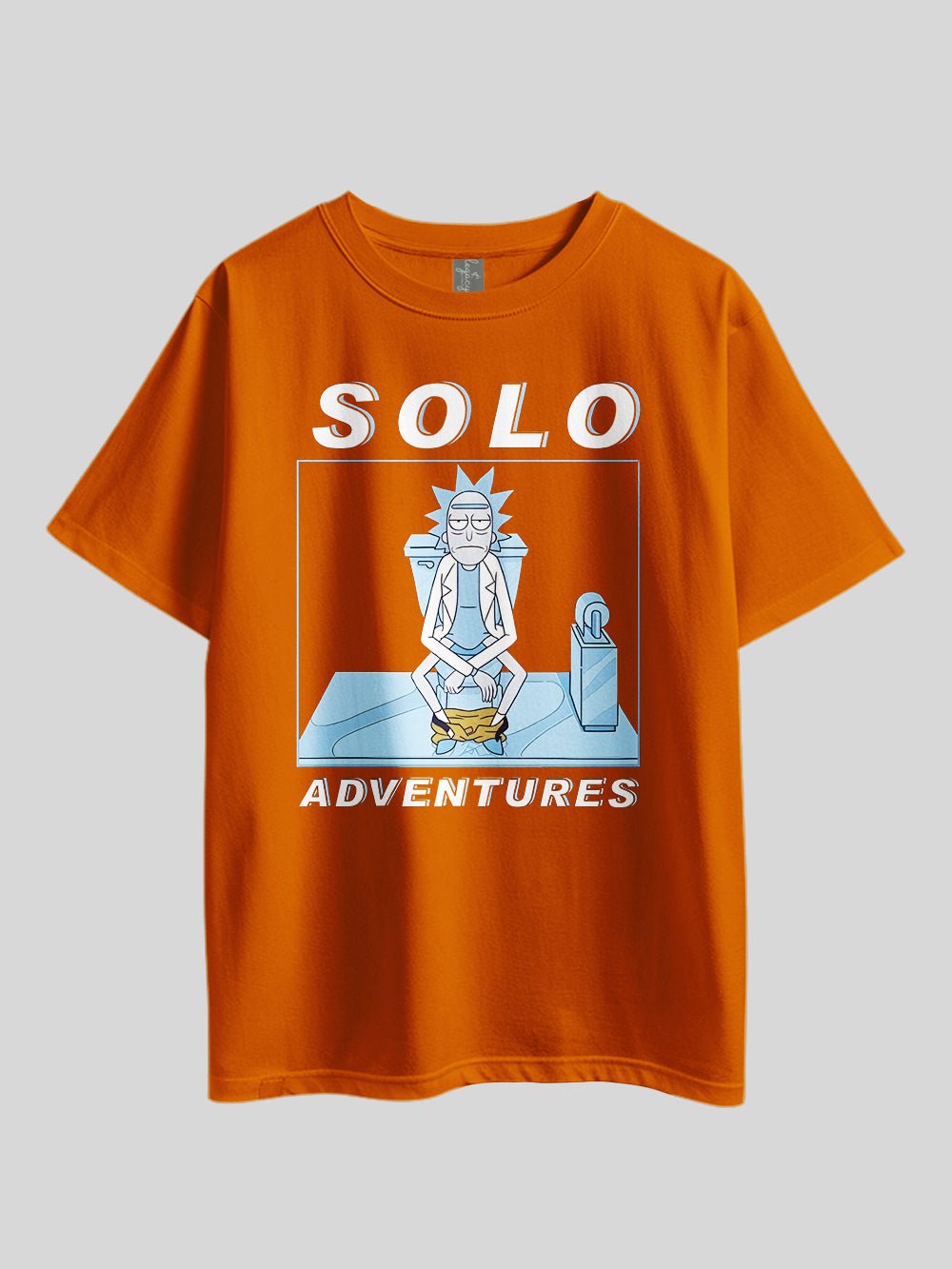 Rick And Morty SOLO ADVENTURES" Graphic Printed Drop Shoulder T-shirt Legacy Boutiques Dhaka Legacy Boutiques Legacy Boutiques