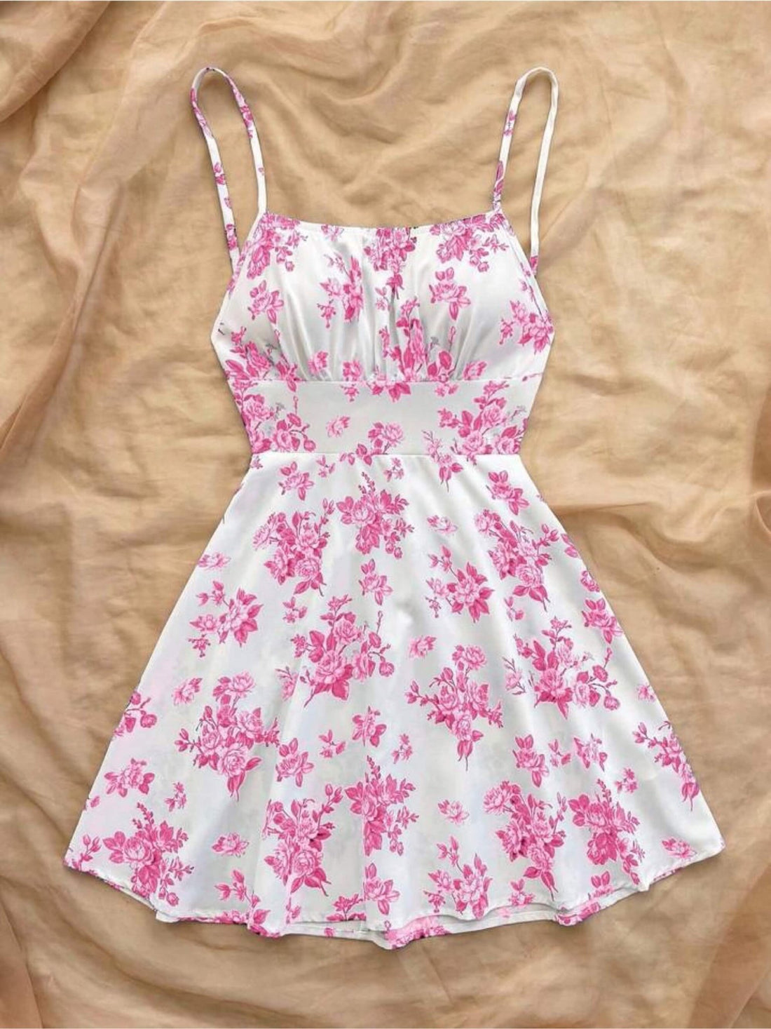 Ruby Red Floral Ruched Mini Dress - Sweetheart Bustier Cami Bodycon Legacy Boutiques Legacy Boutiques