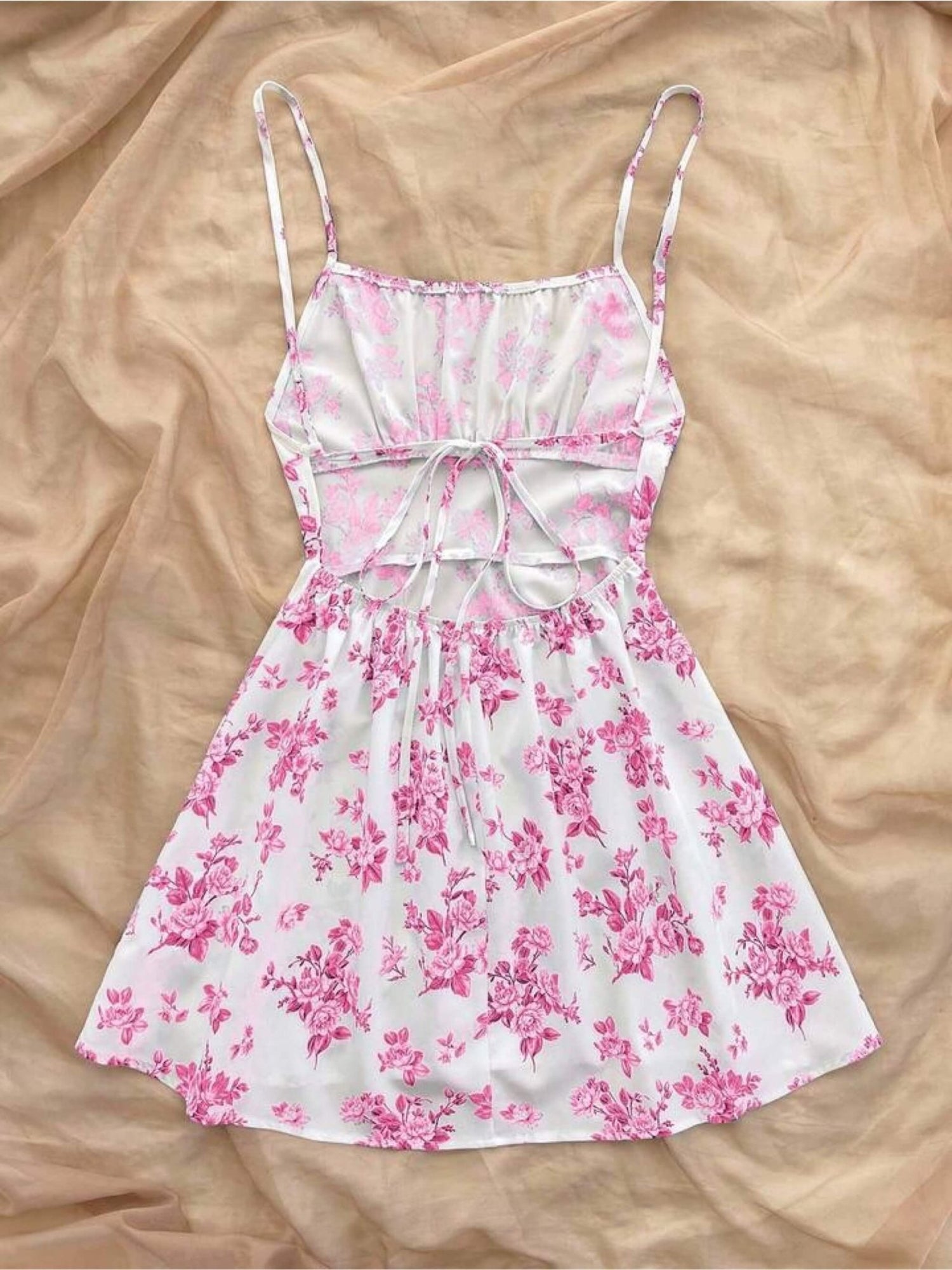 Ruby Red Floral Ruched Mini Dress - Sweetheart Bustier Cami Bodycon Legacy Boutiques Legacy Boutiques