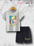 Sailor Moon Manga Series Kids Casual 6 Month To 6 Year Summer Time Babies T-shirt Set Legacy Boutiques Legacy Boutiques