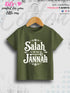Salah Is The Key Of Jannah Printed 1 To 11 Years Baby Boys Islamic T-Shirt In Cheapest Price Only In BD Legacy Boutiques Legacy Boutiques