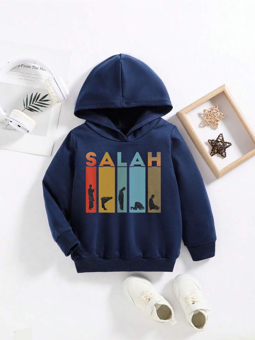 Salah Printed Boy And Girl Kids Cotton Hoodie Legacy Boutiques Dhaka Legacy Boutiques Legacy Boutiques