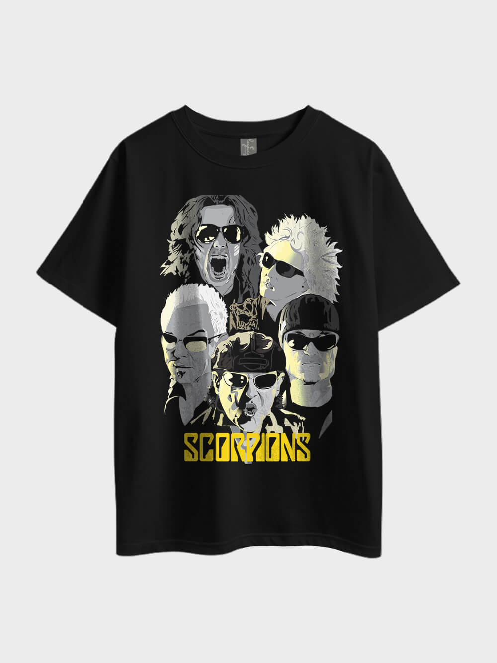 Scorpions Metal Oversized Mens Tee In Lowest Price BD Legacy Boutiques Legacy Boutiques