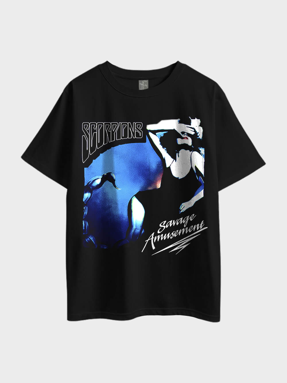 Scorpions Savage Amusement Metal Oversized Mens Premium Quality In Lowest Price Tee Only In BD Legacy Boutiques Legacy Boutiques