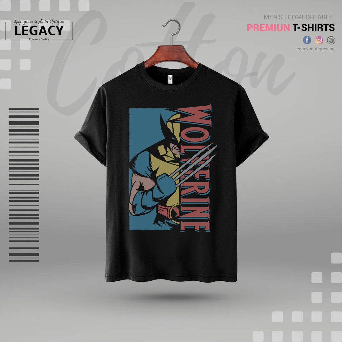 Screen Print Men Premium Designer Edition T Shirt Legacy Boutiques Legacy Boutiques