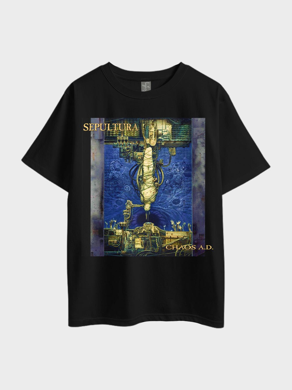 Sepultura Chaos A.D. Metal Oversized Mens T-shirt Legacy Boutiques Dhaka Legacy Boutiques Legacy Boutiques