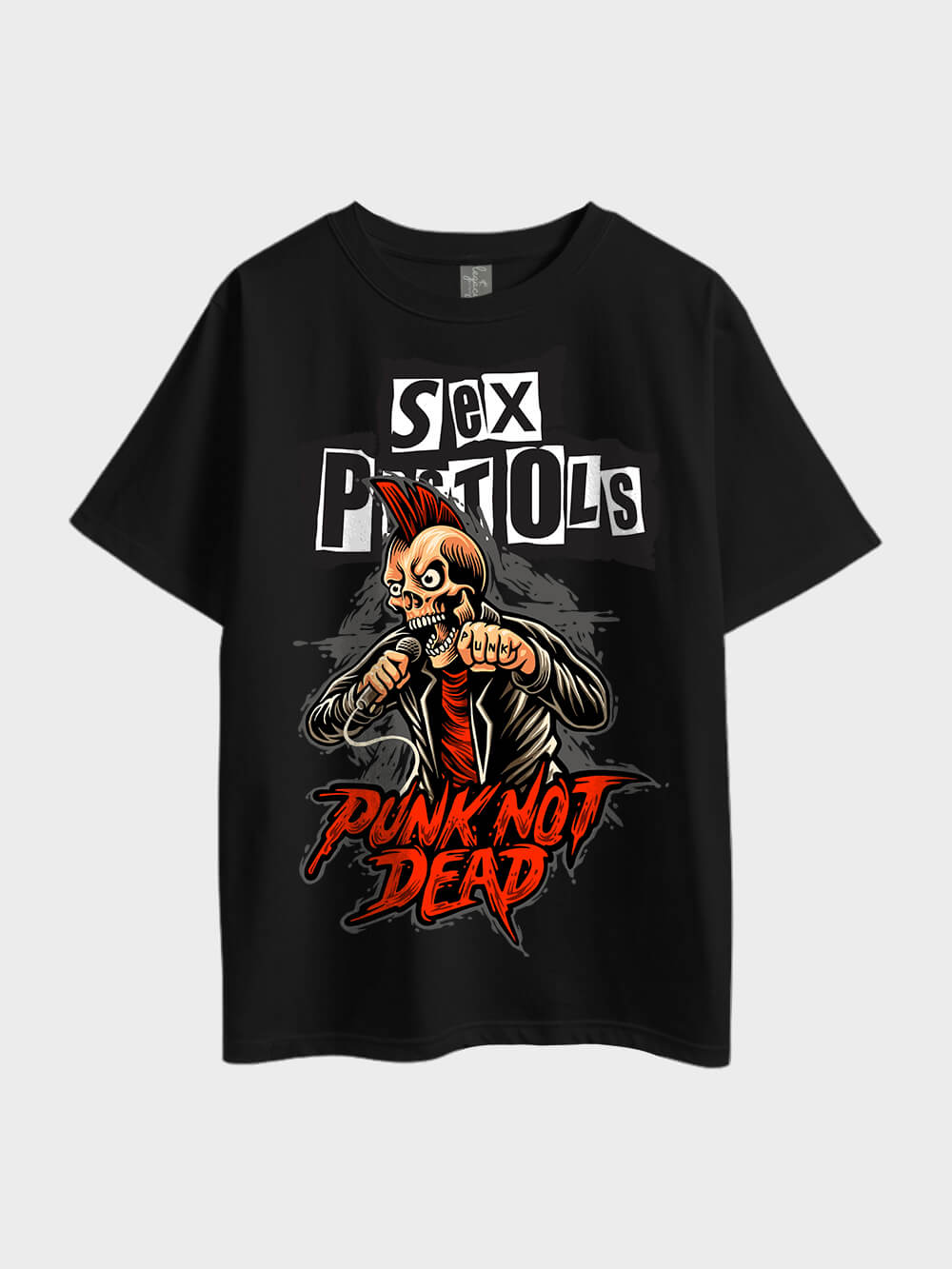 Sex Pistols Punk Not Dead Metal Oversized Mens Tee In Lowest Price Only In Dhaka Legacy Boutiques Legacy Boutiques
