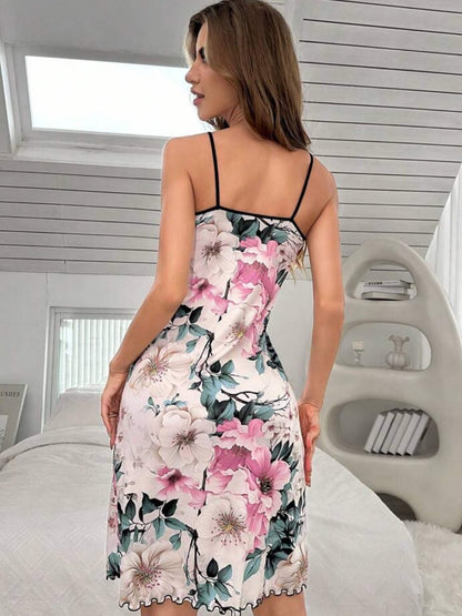 Sexy Night Dress Floral Print Legacy Boutiques Legacy Boutiques