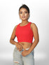 Shape Rib Scoop Neck Crop Top Legacy Boutiques Legacy Boutiques