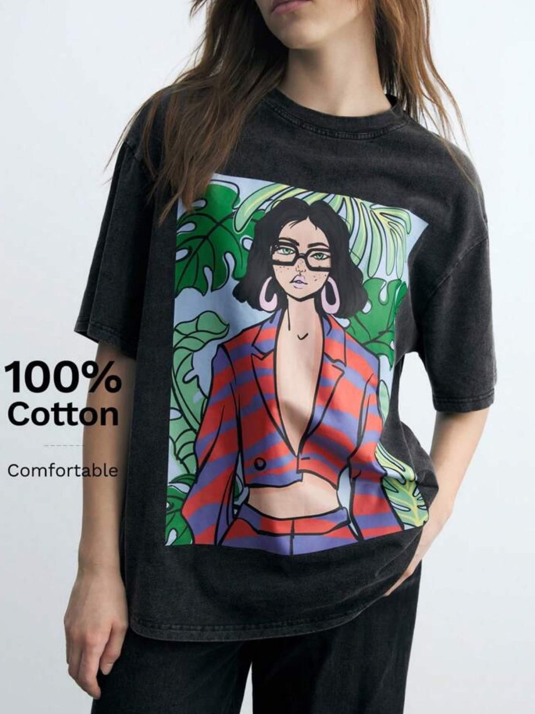 Short sleeve girls tshirt Cartoon Fashion Model Printed Legacy Boutiques Legacy Boutiques
