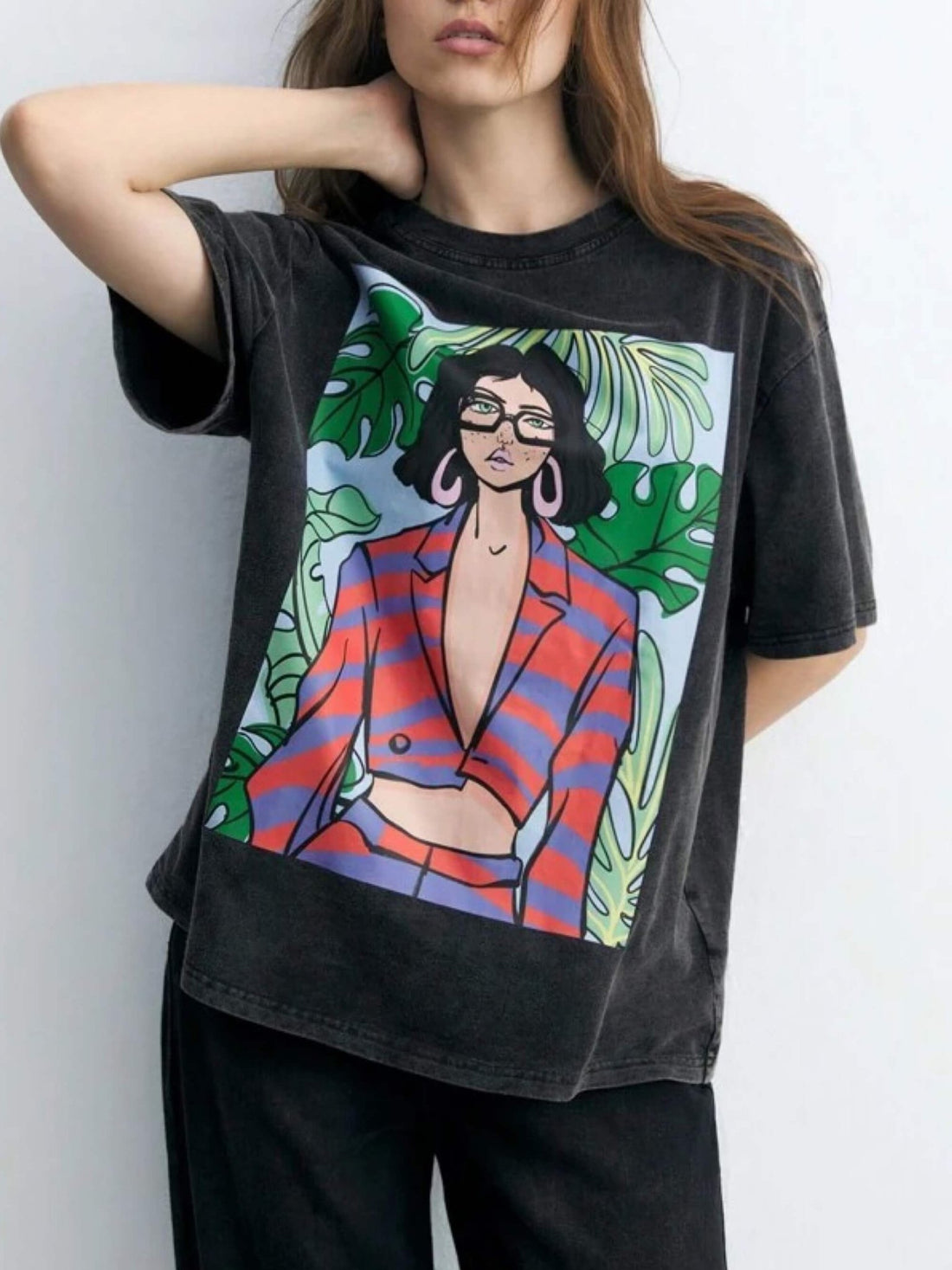 Short sleeve girls tshirt Cartoon Fashion Model Printed Legacy Boutiques Legacy Boutiques