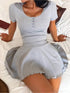 Short sleeve mini dress Stylish Skater Legacy Boutiques Legacy Boutiques