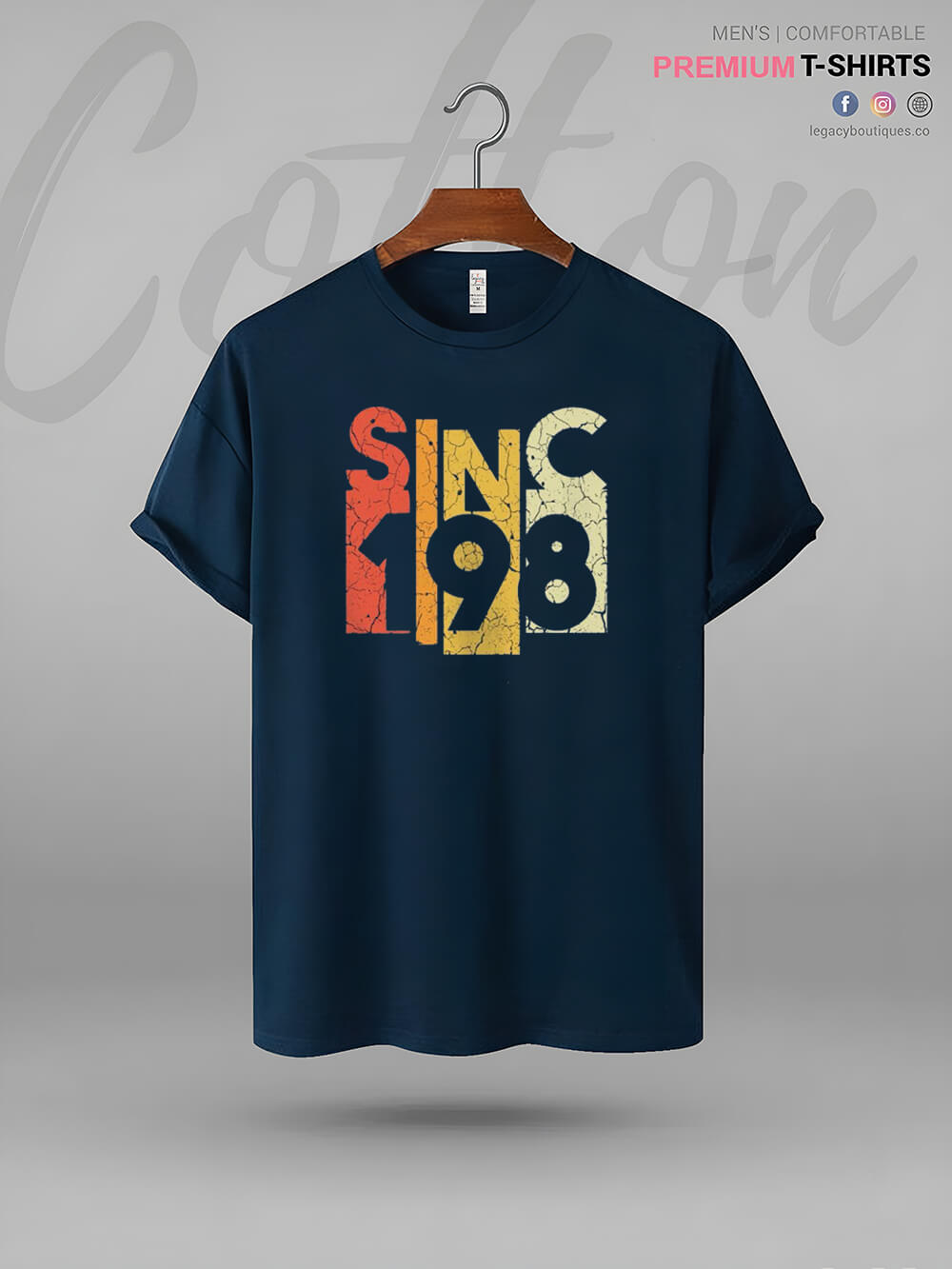 Since 1981 Print High Quality Men&