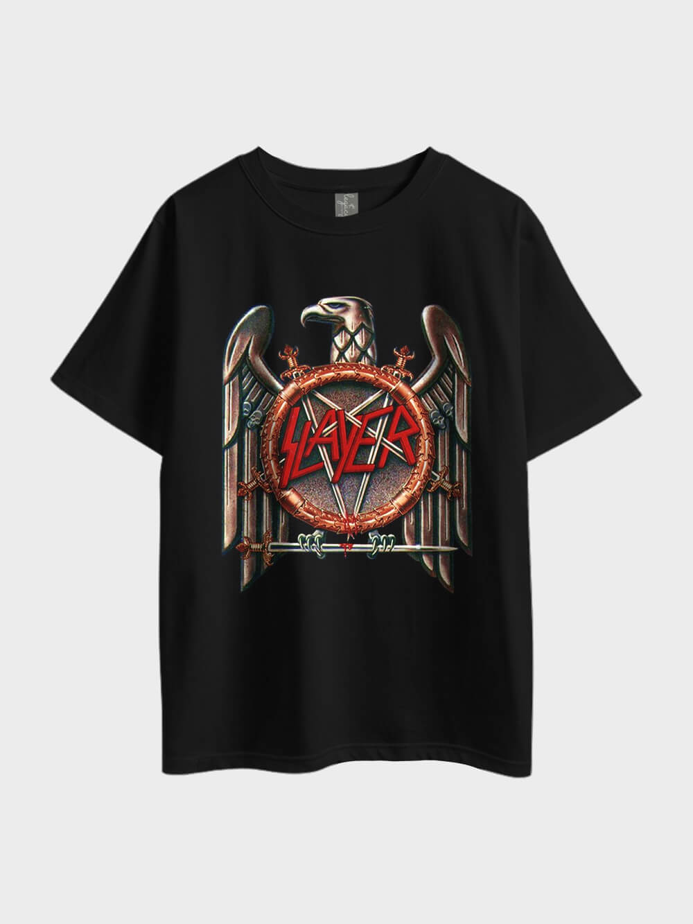 Slayer Metal Oversized Men&